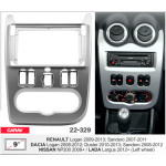 Переходная рамка CARAV Renault, Dacia Duster, Sandero, Logan, Nissan NP200 (22-329)