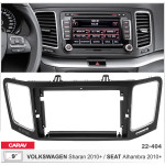 Переходная рамка Volkswagen Sharan, Seat Alhambra Carav 22-404