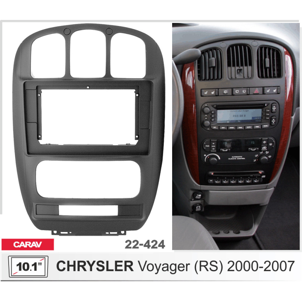 Переходная рамка Chrysler Voyager Carav 22-424
