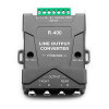Перетворювач рівня аудіосигналу Carav 4-х канальний (R-400)