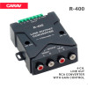 Перетворювач рівня аудіосигналу Carav 4-х канальний (R-400)