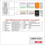 Переходник ISO CARAV Kia, Hyundai (12-014)