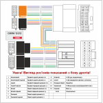 Переходник для магнитол Honda, Suzuki, Acura, Fiat, Opel, Nissan Carav 12-212