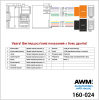 Разъем для штатной магнитолы BMW, Mini, Land Rover, Rover AWM 160-024