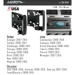 Переходная рамка Metra Jeep Compass, Grand Cherokee, Wrangler (95-6511)