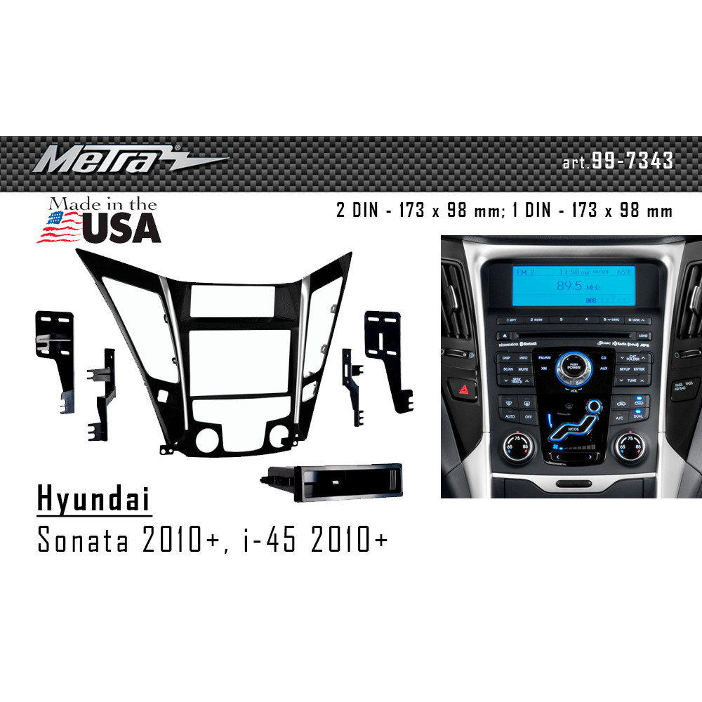 Переходная рамка Metra Hyundai Sonata (99-7343)