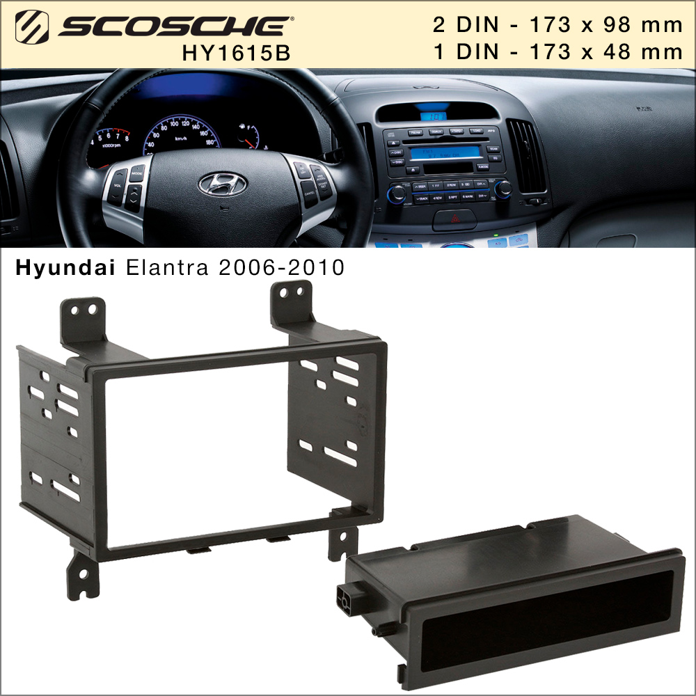 Переходная рамка Scosche Hyundai Elantra (HY1615B)