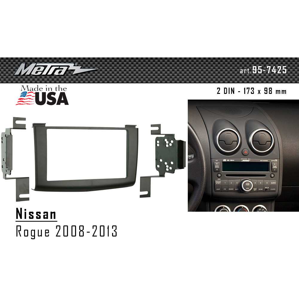 Переходная рамка Metra Nissan Rogue (95-7425)