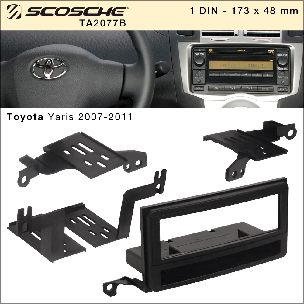 Переходная рамка Scosche Toyota Yaris (TA2077B)
