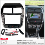 Переходная рамка Carav Citroen C4 Aircross, Peugeot 4008, Mitsubishi ASX, Outlander Sport (22-1969)