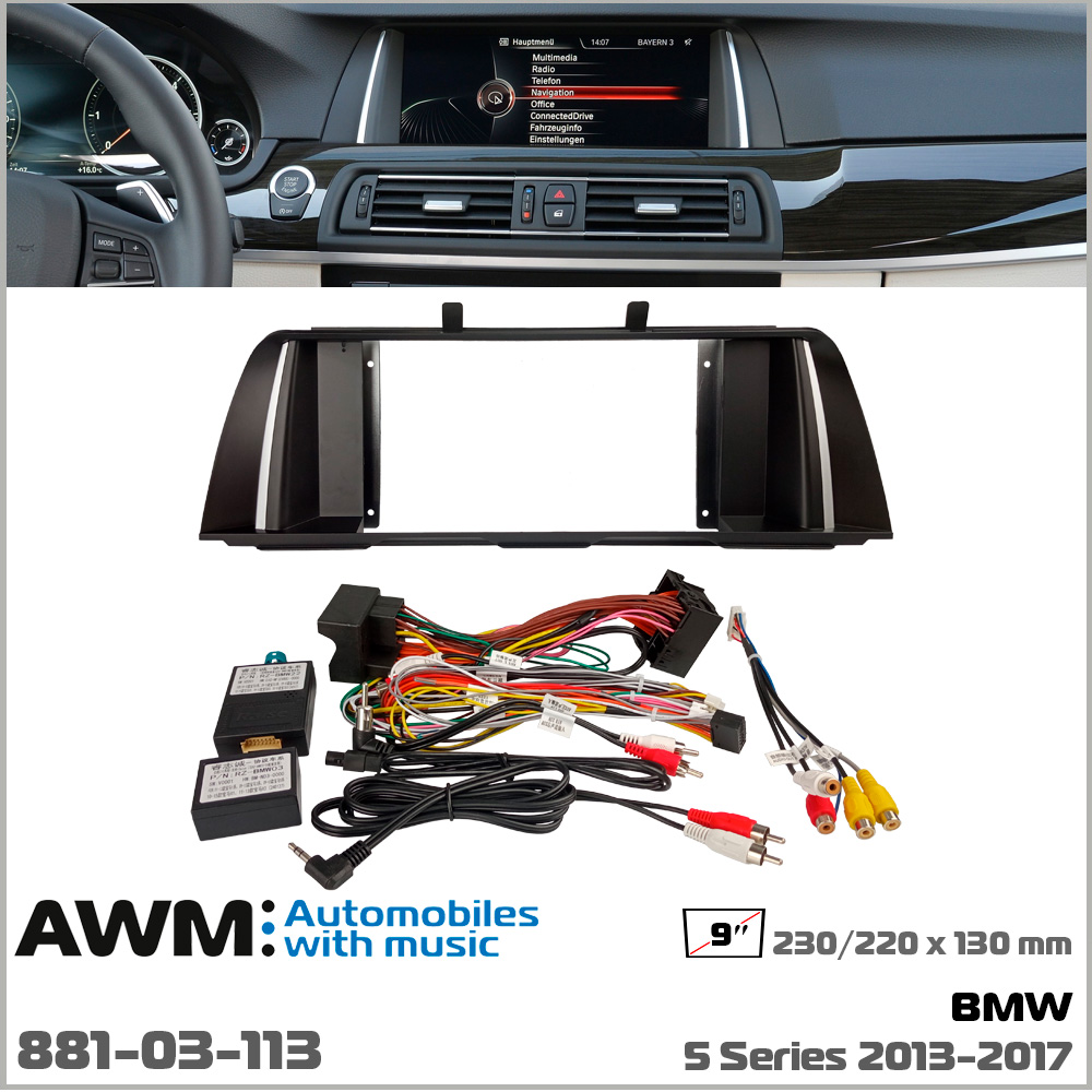 Переходная рамка AWM BMW 5 Series (881-03-113)