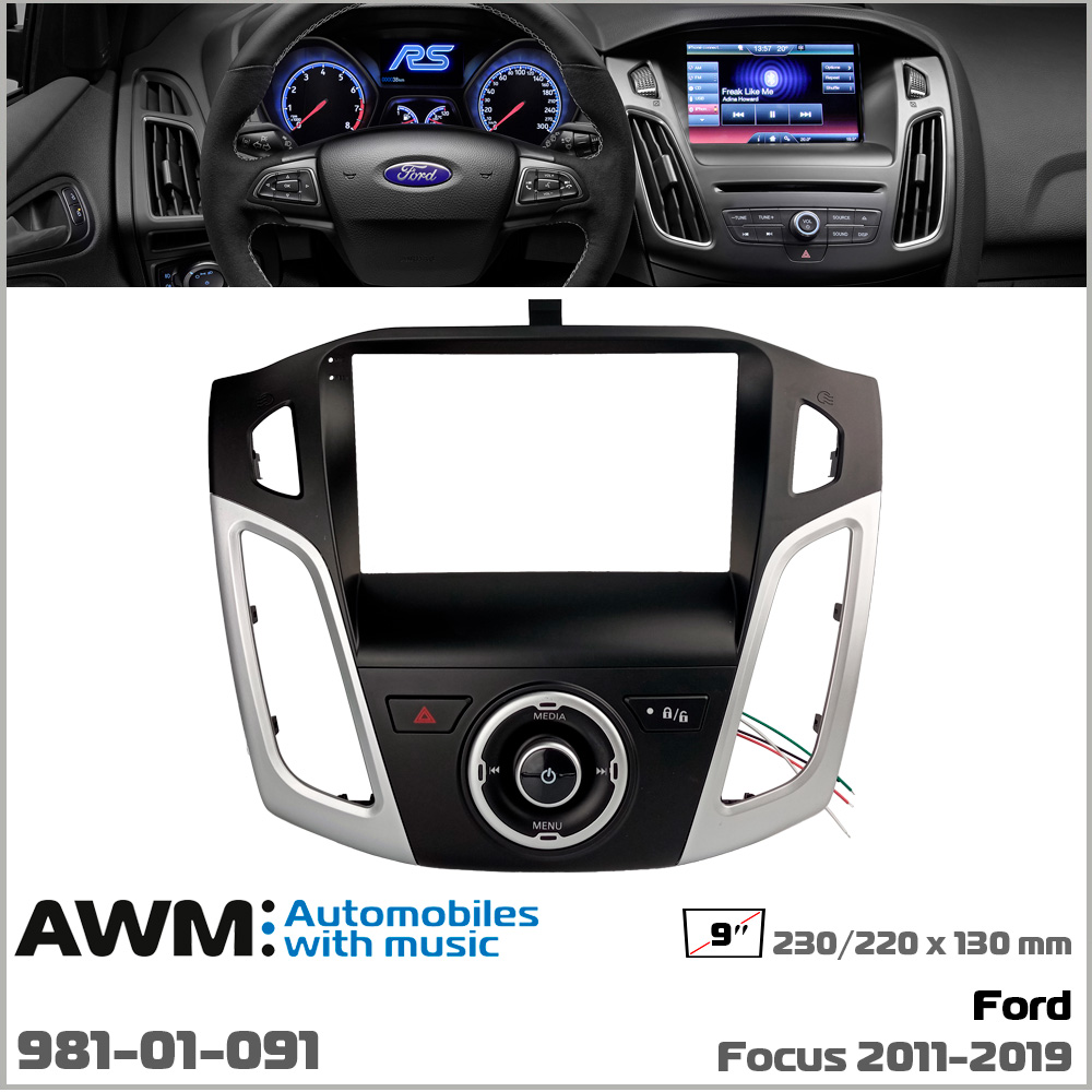 Переходная рамка AWM Ford Focus (981-01-091)