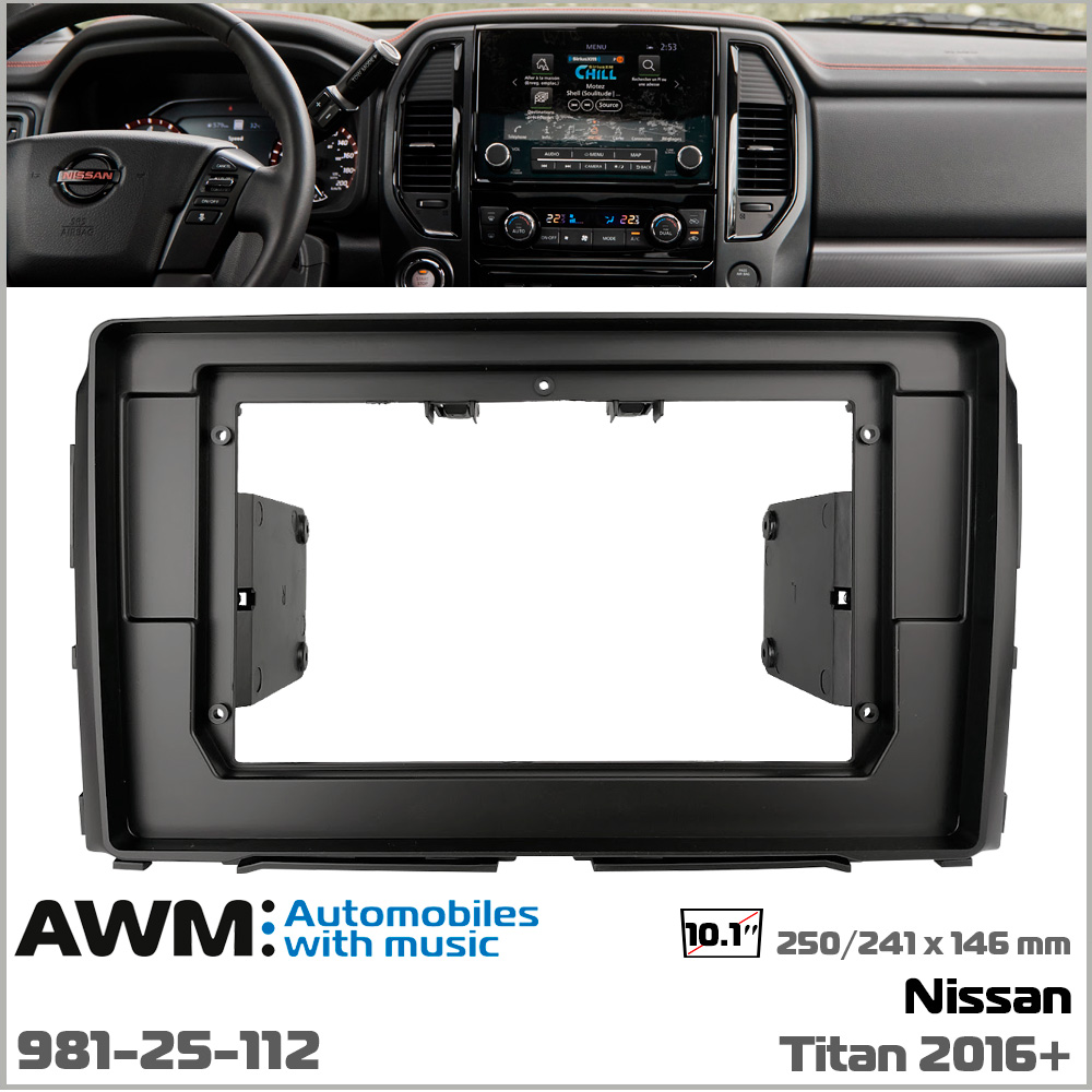 Переходная рамка Nissan Titan AWM 981-25-112