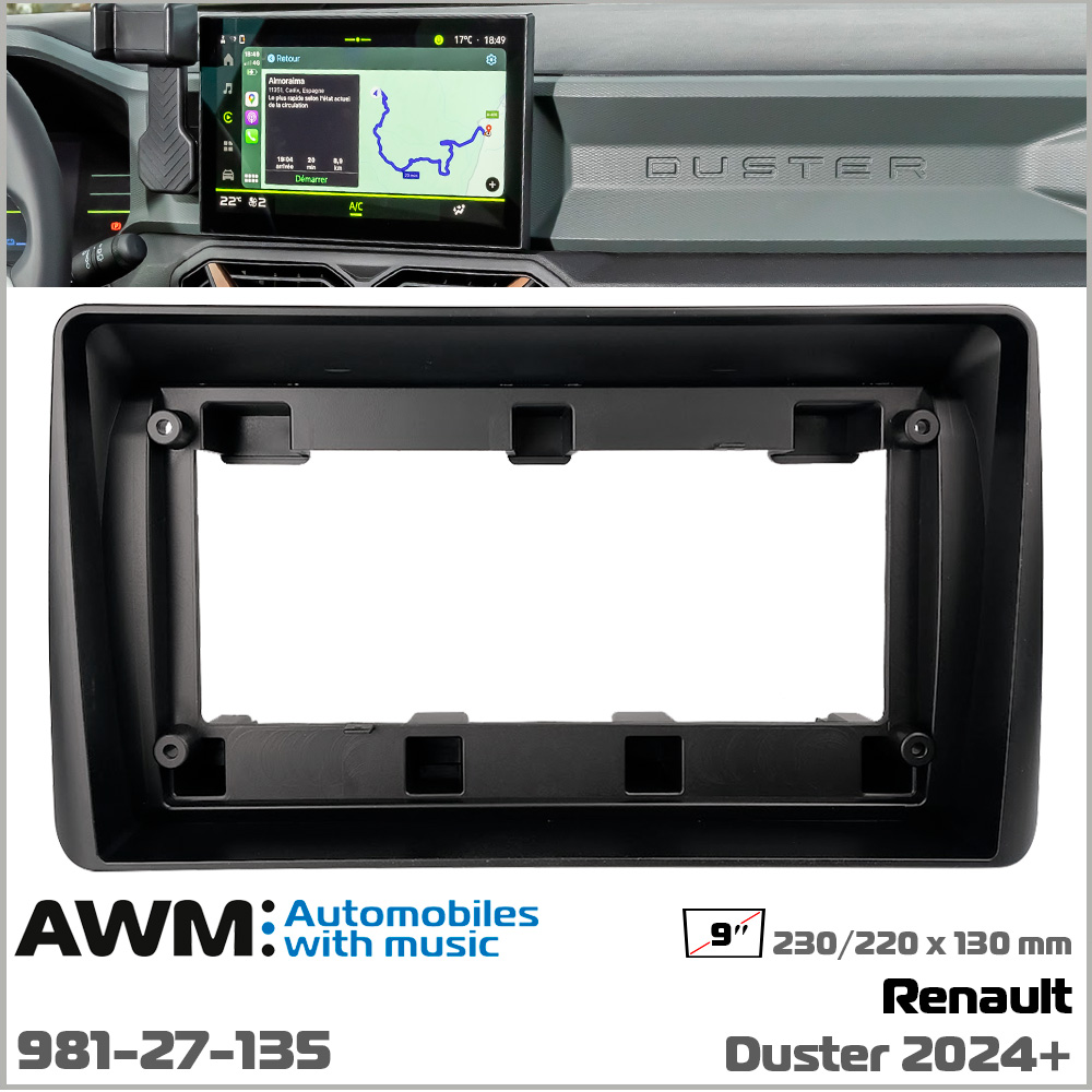 Переходная рамка Renault Duster, Dacia Duster AWM (981-27-135)