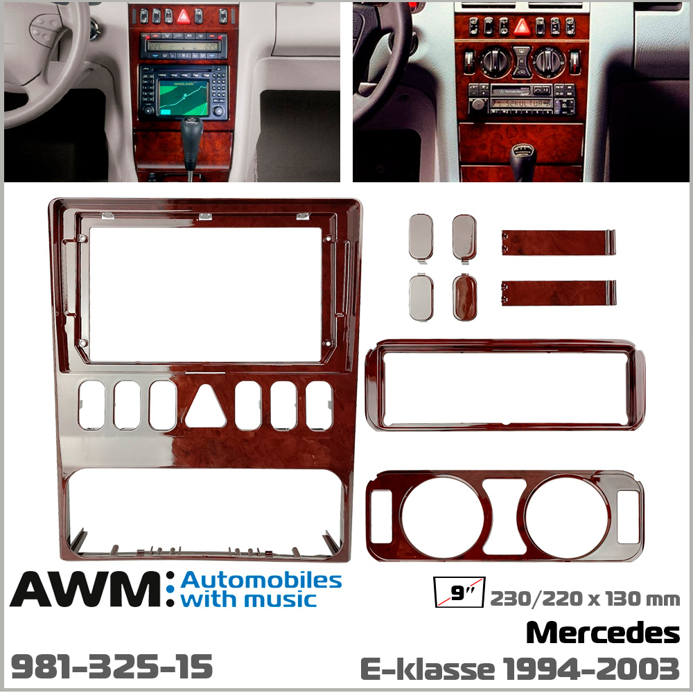 Переходная рамка Mercedes E-klasse (W210) AWM 981-325-15