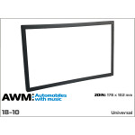 Рамка декоративная универсальная 2 DIN AWM 18-10