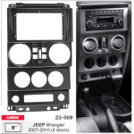 Переходная рамка Carav Jeep Wrangler (22-569)
