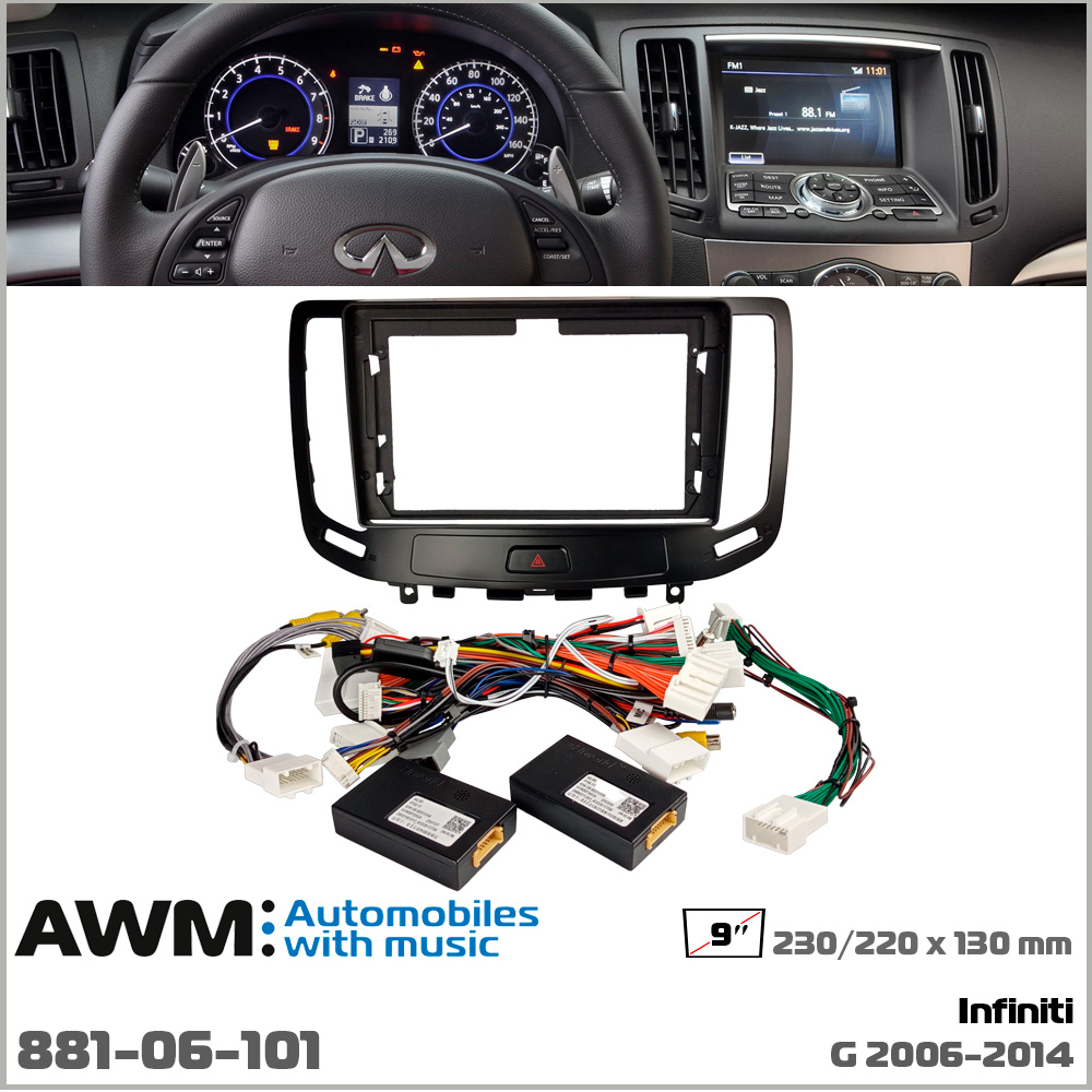 Переходная рамка Infiniti G AWM 881-06-101