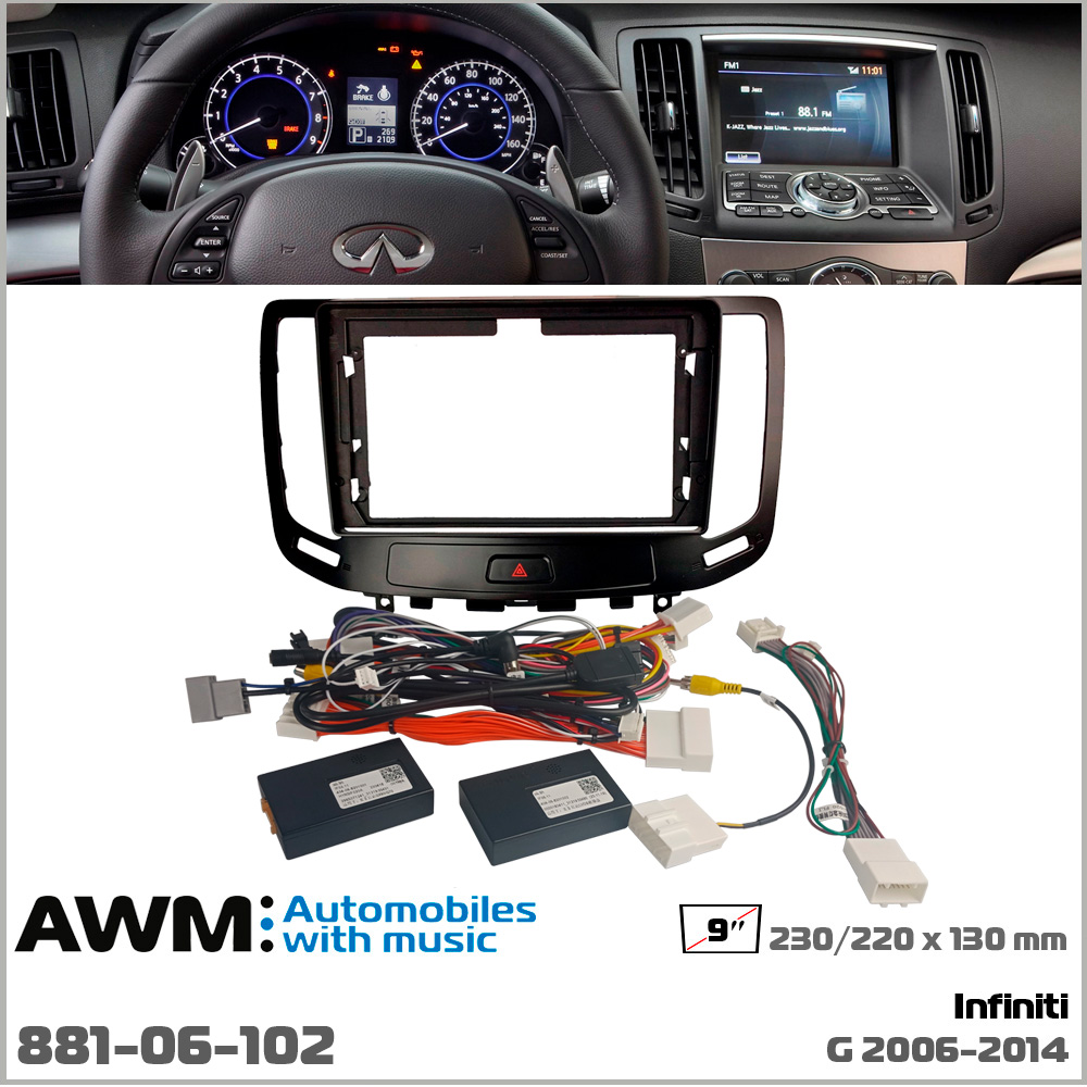 Переходная рамка Infiniti G AWM 881-06-102