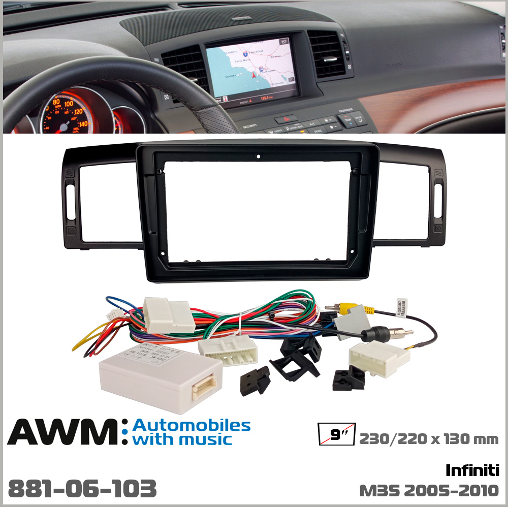 Переходная рамка Infiniti M35 AWM 881-06-103