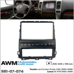 Переходная рамка AWM Toyota Land Cruiser Prado 120, Lexus GX 470 (981-07-074)