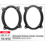 Проставки під динаміки CARAV 14-012 для Toyota Camry 2012+