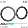 Проставки под динамики 165 мм/6.5" универсальные AWM H-165-09.1