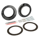 Проставки под динамики 165 мм / 6.5" ACV 271320-24-1 для автомобилей Audi, Skoda, Volkswagen