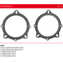Проставки под динамики 100 мм / 4" ACV 271023-11 для автомобилей BMW 3 Series, 5 Series, X1, X3, X5
