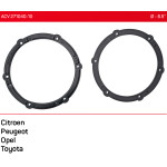 Проставки под динамики 165 мм / 6.5" ACV 271040-10 для автомобилей Citroen, Peugeot, Opel, Toyota