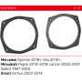 Проставки под динамики ACV 271200-01 для автомобилей Mitsubishi, Mercedes, Hyundai, Smart