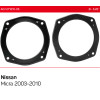 Проставки под динамики ACV 271210-05 для автомобилей Nissan Micra