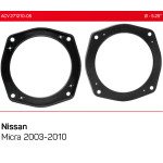 Проставки под динамики ACV 271210-05 для автомобилей Nissan Micra