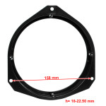 Проставки под динамики 165 мм / 6.5" ACV 271230-07 для автомобилей Alfa Romeo, Dacia, Fiat, Nissan, Opel