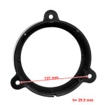 Проставки под динамики 130 мм / 5.25" ACV 271250-08 для автомобилей Dacia, Renault