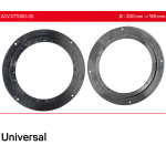 Проставки под динамики ACV 277000-05 универсальные для перехода с 200 mm на 165 mm