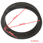 Проставки під динаміки AWM H-402 Skoda Octavia, Volkswagen Golf, Touran, Transporter