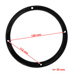 Проставки под динамики AWM H-501 для автомобилей Volkswagen Bora, Golf, Passat