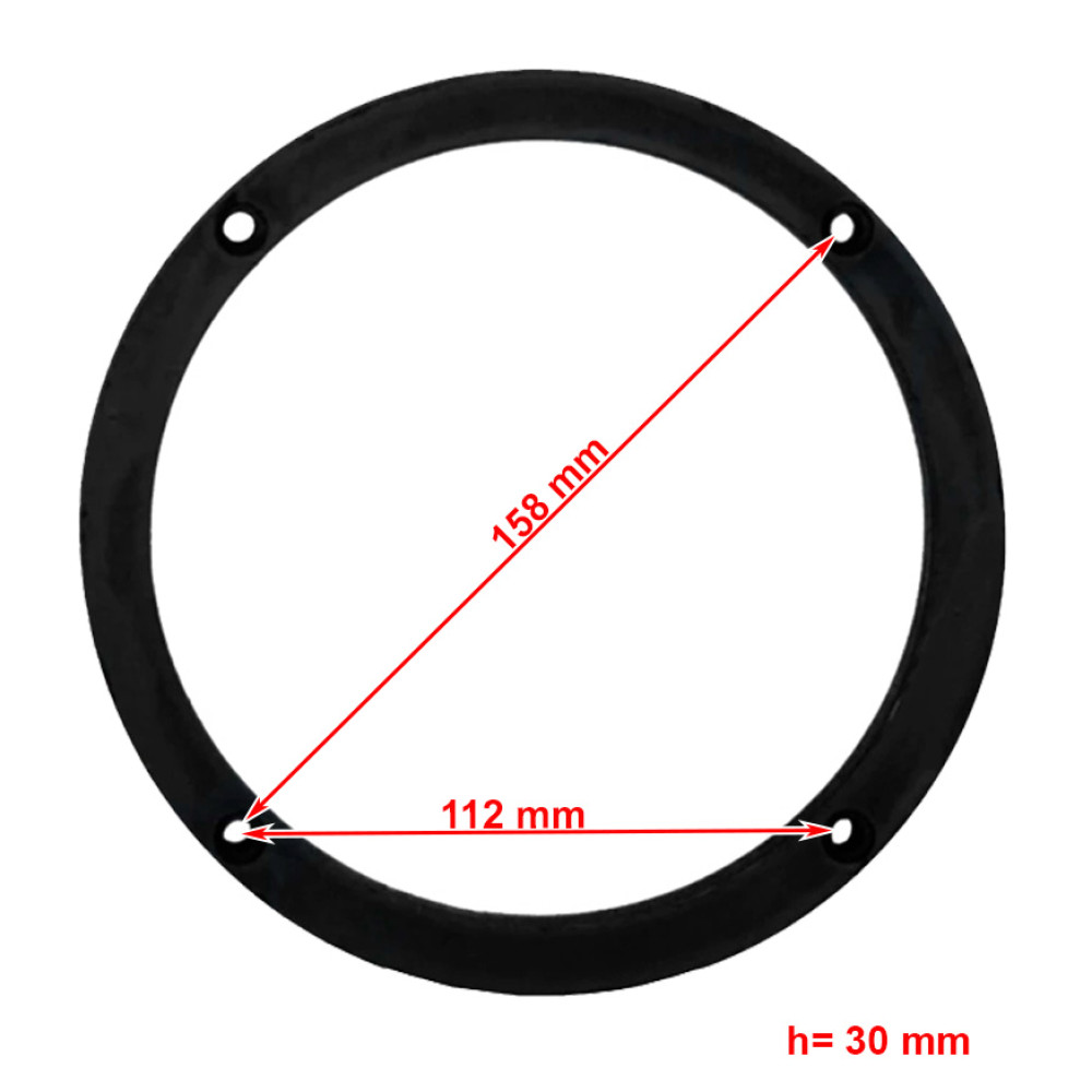 Проставки под динамики AWM H-502 Skoda Fabia, Volkswagen Beetle, Lupo, Polo, Scirocco