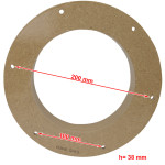 Проставки під динаміки AWM H-622 Volkswagen Golf, Passat, Touran, Transporter, Skoda Octavia