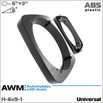 Проставки для динамиков 6"x9" универсальные AWM H-6x9-1