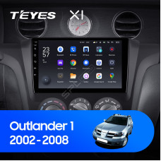 Teyes X1 2+32Gb Wi-Fi Mitsubishi Outlander 1 2002-2008 - A 9" Штатная магнитола