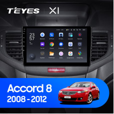 Teyes X1 2+32Gb Honda Accord 8 2008-2012 9" Штатна магнітола