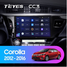 Teyes CC3 Toyota Corolla 11 2012-2016 10" Штатна магнітола