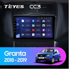 Teyes CC3 LADA Granta Cross 2018-2019 9" Штатна магнітола