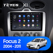 Teyes X1 2+32Gb Ford Focus 2 Mk 2 2005-2010 9" Штатная магнитола