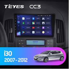 Teyes CC3 Hyundai i30 1 FD 2007-2012 9" Штатная магнитола