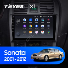 Teyes X1 2+32Gb Wi-Fi Hyundai Sonata EF 2001-2012 9" Штатная магнитола