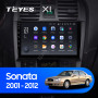 Teyes X1 2+32Gb Wi-Fi Hyundai Sonata EF 2001-2012 9" Штатна магнітола