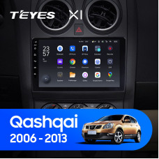 Teyes X1 2+32Gb Nissan Qashqai 1 J10 2006-2013 9" Штатная магнитола